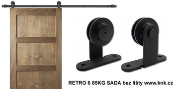 RETRO 6 85kg sada 1dv. černá (horní) www.knk.cz