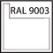 Bílý lak RAL9003 polomatný